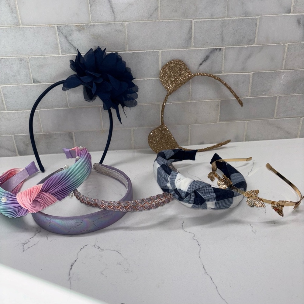 Kids' Colorful Headband Set of 7